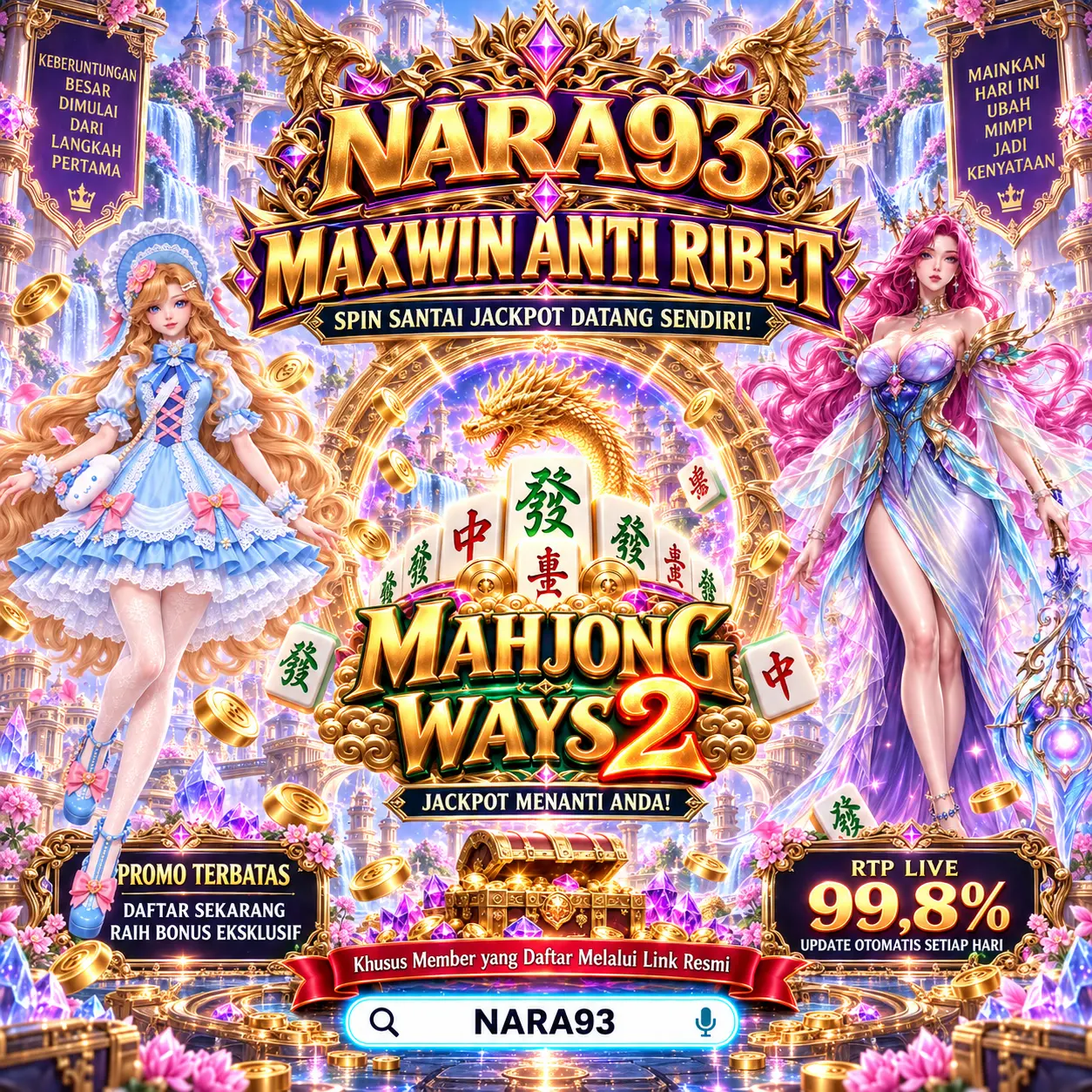 NARA93 ~ Jelajahi 93 Misi Cerita Untuk Membuka Karakter Dan Fitur Permainan Eksklusif